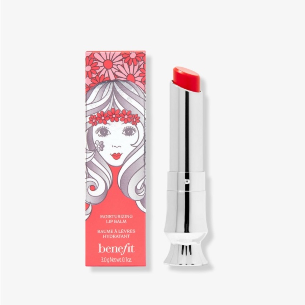 Benefit Moisturizing Lip Balm - shade pomegranate